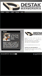 Mobile Screenshot of destakmarmoraria.com.br