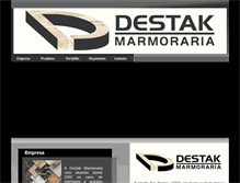 Tablet Screenshot of destakmarmoraria.com.br